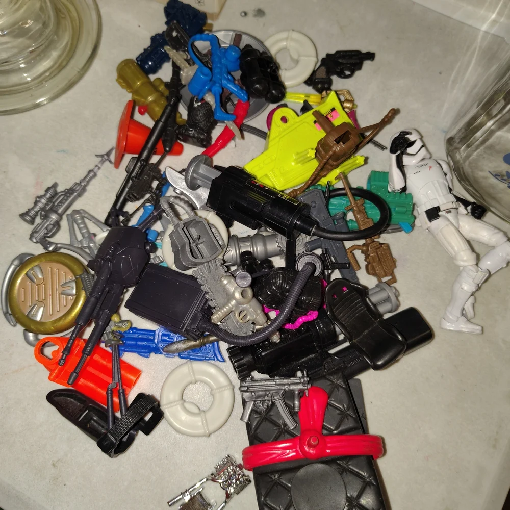 GI Joe And Other Misc Action Figure Artillery